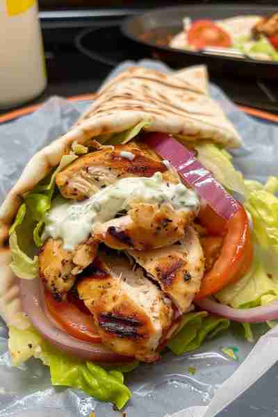 Chicken Gyro Wraps These Chicken Gyro Wraps are packed with tender grilled chicken, fresh veggies, a...