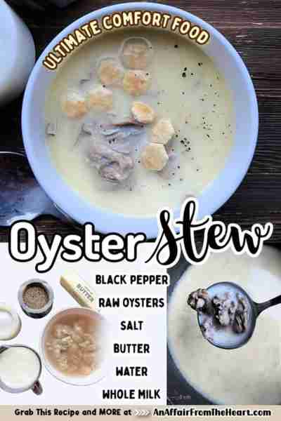 🦪 Oyster Stew is the ultimate comfort food! 🥄🥣 A classic that spotlights the sweet saltiness of f...