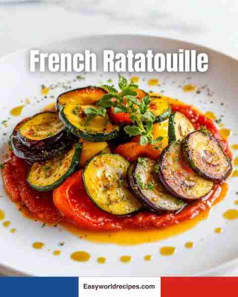 🍆🌱 French Ratatouille 🇫🇷✨ A colorful Provençal classic, Ratatouille combines fresh summer vegetab...