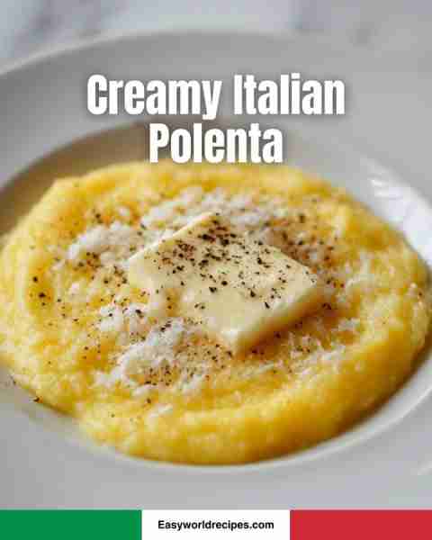Creamy and comforting Italian Polenta 🇮🇹🧈 A perfect side dish! The full recipe is in the cοmmеnts....