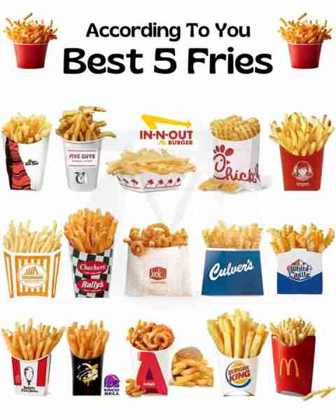 🍟 Popular Facts of all Fries🍟 1. Del Taco 🌮 Famous for their "Crinkle-Cut Fries," a rare find in...