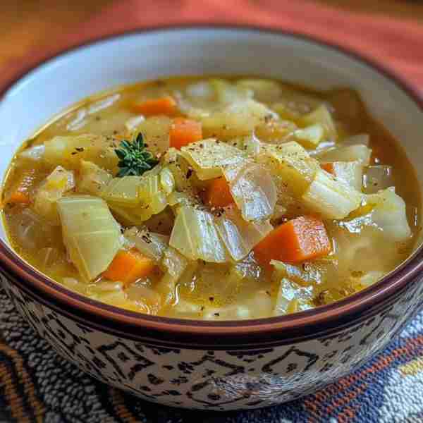 🥬 Cozy Cabbage Fat-Burning Soup 🍲 Welcome to your new favorite cozy corner in the kitchen! This Ca...