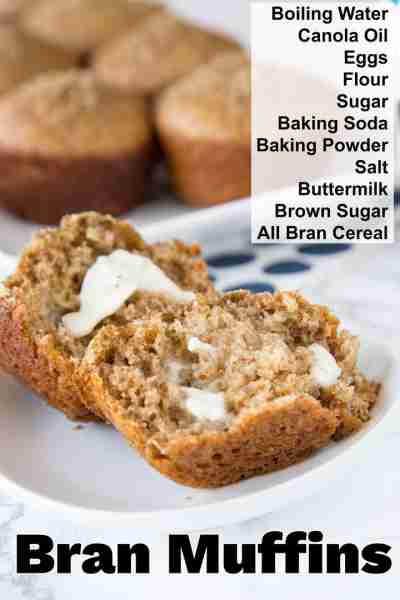 I could eat these every day! Get the recipe - https://dinnersdishesanddesserts.com/bran-muffin-recip...