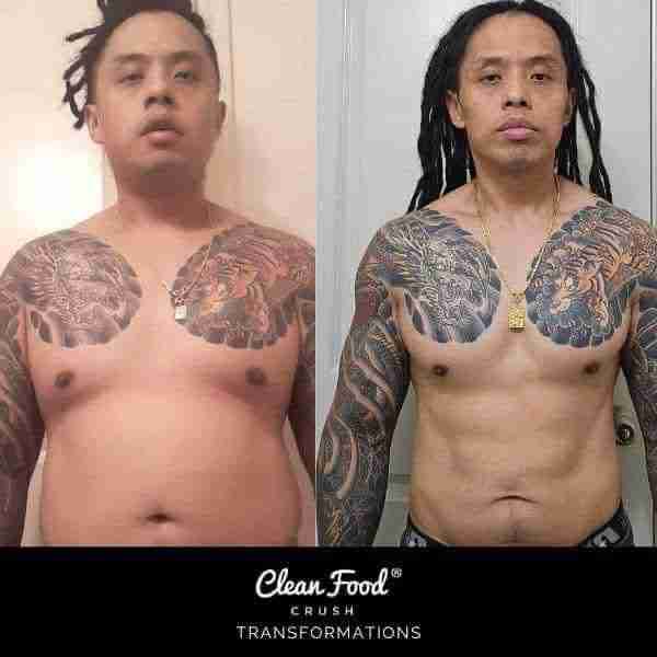 "When I first signed up for the challenge—I was at 190 lbs & feeling sluggish... Fast forward to tod...