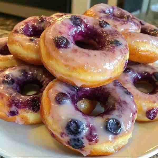 1 WW Point Blueberry Lemon Donuts 🍋🫐❤️ A light, fruity, and guilt-free treat! Ingredients: • 1 box...