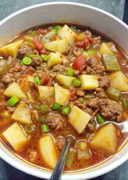 Authentic Green Chile Stew - Don't LOSE this Recipe 😋 Ingredients: 1 2 pounds pork stew meat or por...