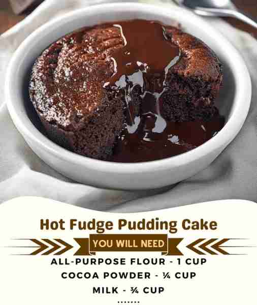 🍫 Hot Fudge Pudding Cake – Gooey, Decadent & Irresistible! 🍮 Rich, chocolatey cake with a luscious...