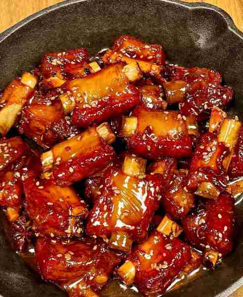 Sweet and Sour Pork Ribs Marinade: 2 lbs pork ribs (Ask your butcher to cut them into individual r...