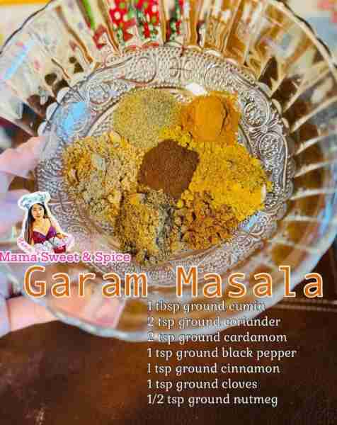 My favorite - simple version of homemade Garam Masala Blends Great for stew, curry, sauces or marina...