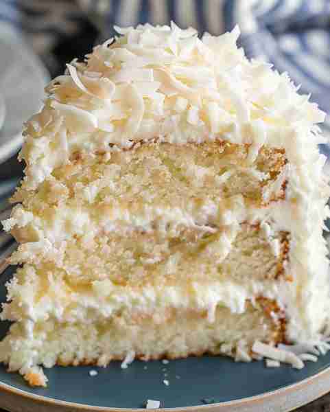 White Chocolate Coconut Cake Ingredients: 2 1/2 cups all-purpose flour 1 1/2 teaspoons baking powder...