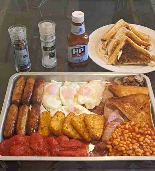 Breakfast done right by Stephen A