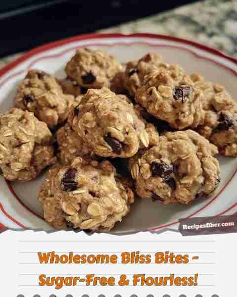 Wholesome Bliss Bites - Sugar-Free & Flourless! 🍪 Delicious, healthy treats for guilt-free snackin...