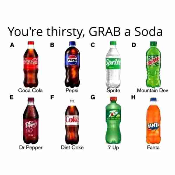 Coke vs. Fanta vs. Dew—the ultimate battle of beverages, a war fought in every restaurant, gas stati...