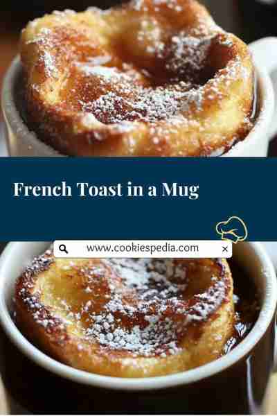 French Toast in a Mug PREP: 5 min, TOTAL: 5 min, SERVINGS: 1 INGREDIENTS • 1 piece buttered bread (...