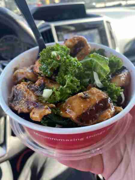 My 7point go to at Chick-Fil-A that nobody asked for 😅 8pc grilled nuggets tossed in their sweet n...