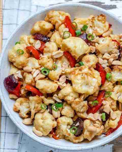 Kung Pao Cauliflower bites are often found on the menu at many popular restaurants these days…for a...