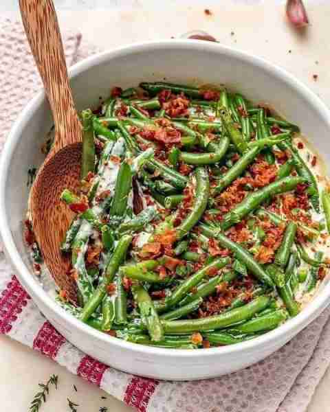 You probably have all of these ingredients on hand, just pull that package of green beans out of the...
