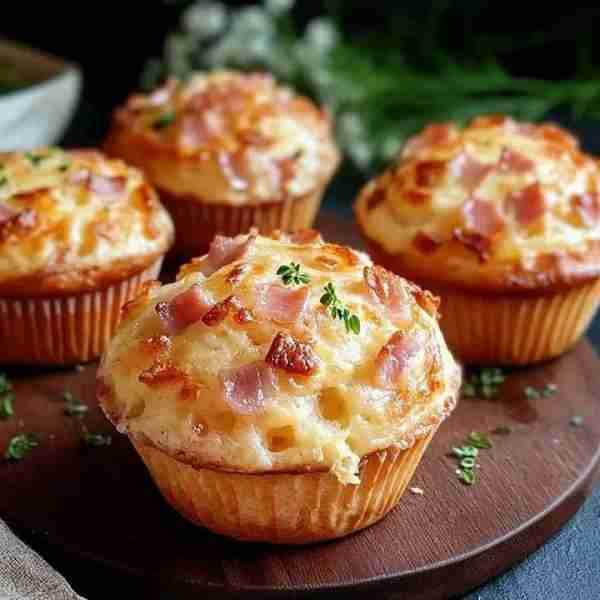 Potato, Bacon, and Cheese Muffins Ingredients Potatoes: 2 medium (about 400 g), boiled and mashed Ba...