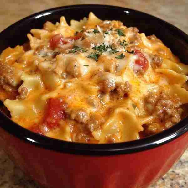 Easy Crockpot Dinner 1 big block of Velveeta 1 8oz block of cream cheese 1 can of cream of chicken 1...