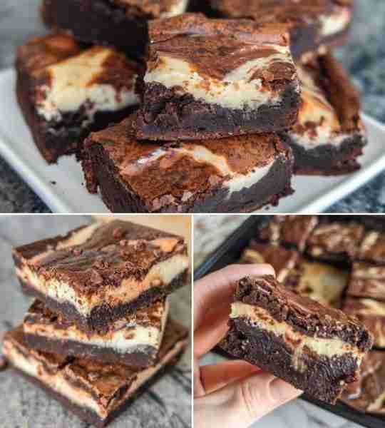 Cheesecake Brownies "Love this brownie… made it every week for 4 weeks straight.. can't get enough!...