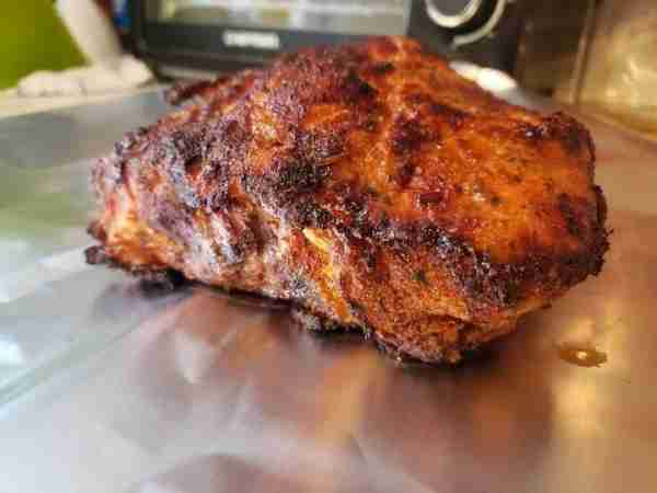 My husband laughed at me when I told him I was putting a pork roast in the airfryer. He quickly retr...