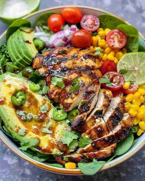 🥗🌿 Cilantro Lime Grilled Chicken Salad: A Refreshing and Flavorful Meal 🌿🥗 🌟 Enjoy this vibrant...