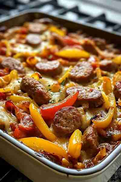 Italian Sausage and Pepper Casserole Ingredients: 1 lb Italian sausage (mild or spicy, according to...