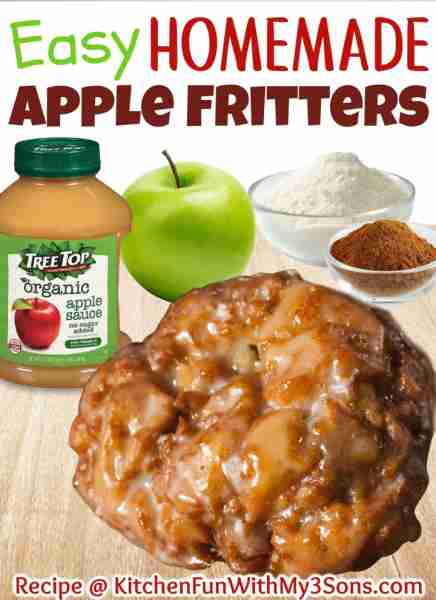 Full Recipe 👇 The Best Homemade APPLE FRITTERS - Better than any Bakery! Super simple to make - hav...