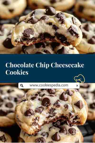 Chocolate Chip Cheesecake Cookies These rich, creamy cookies blend cheesecake and chocolate chips in...