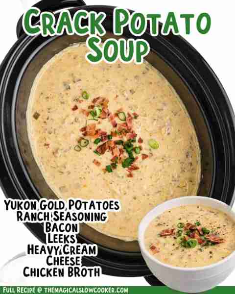 Crack Potato Soup https://www.themagicalslowcooker.com/crack-potato-soup/