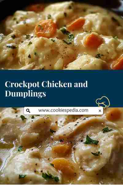 Crockpot Chicken and Dumplings . Ingredients: 4 boneless, skinless chicken breasts 1 can chicken bro...