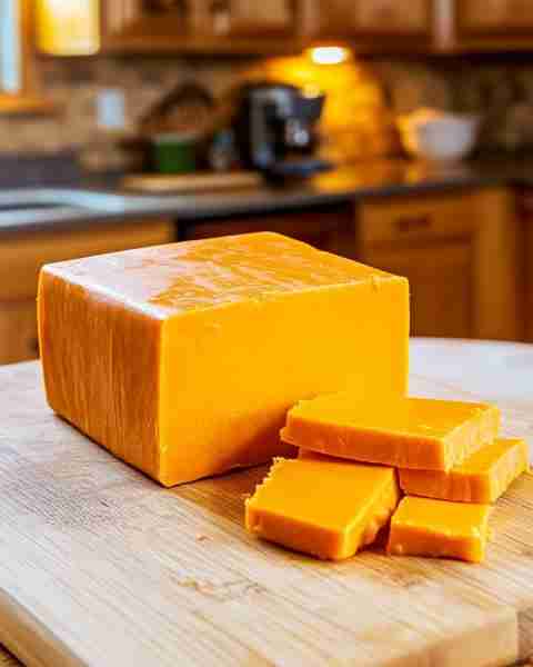 Easy Vegan Smoked Cheddar Block Perfect for Slicing & Melting 🔥🧀 Ingredients: 1 cup / 150g raw cas...