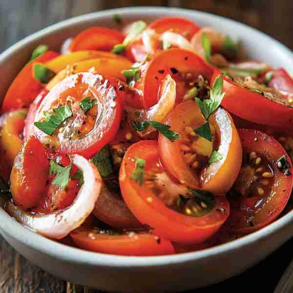 This Refreshing Pickled Tomato Salad Lasts for a Month, But It’s Gone Before You Know It! A Deliciou...
