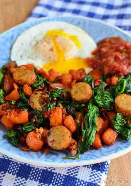 Actifry Breakfast Hash - it's delish!! a easy breakfast recipe that will keep you well satiated. htt...