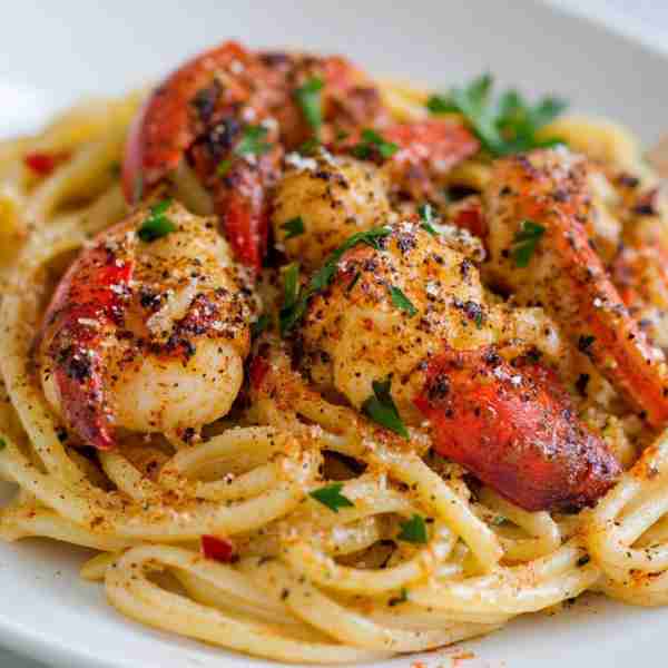 Buttery Cajun Lobster Pasta – Fancy But So Easy! 🦞🍝✨ Servings: 4 Prep Time: 10 minutes Cook Time:...