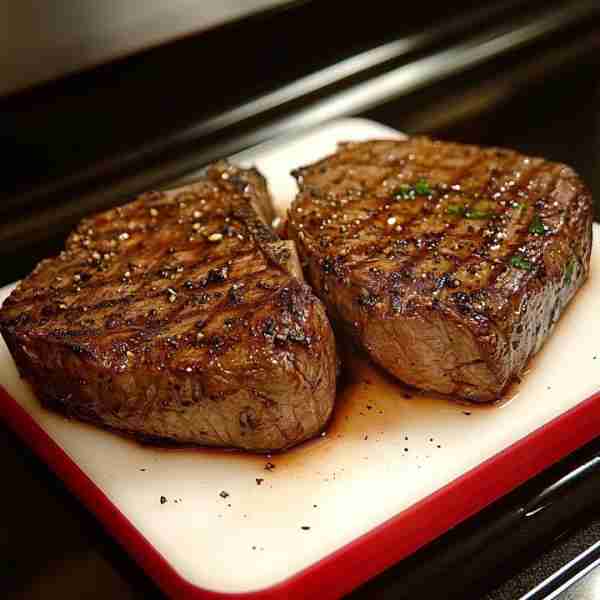Juicy Grilled Ribeye Steak 🍖🔥 Get ready to sink your teeth into this mouthwatering, perfectly sear...