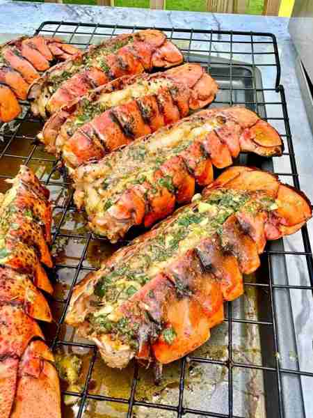 Grilled Lobster Tails