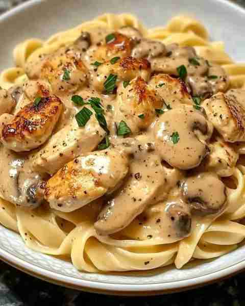 Creamy Chicken Marsala Pasta **Ingredients: *Chicken & Pasta: - 2 boneless, skinless chicken brea...