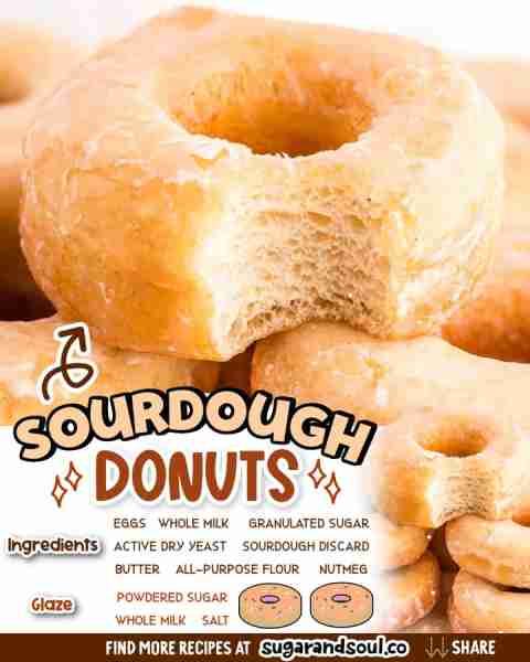 https://www.sugarandsoul.co/sourdough-donuts/ 🍩✨ Calling all donut lovers! 🎉 These Sourdough Disc...