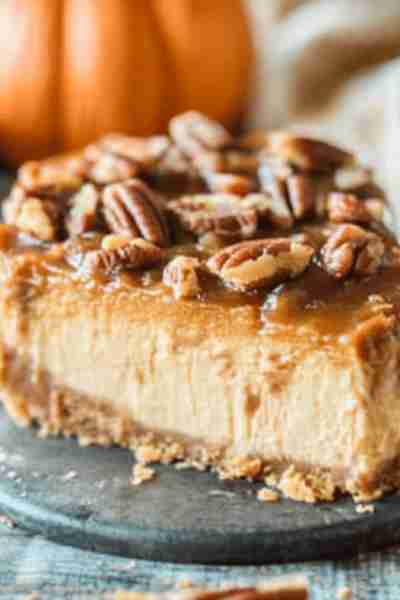 A luscious dessert that combines creamy pumpkin cheesecake with a rich, gooey pecan pie topping, all...