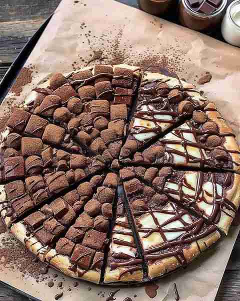 I recently prepared a delightful Chocolate Pizza! 🍫🍕 Let me walk you through my tasty creation! In...