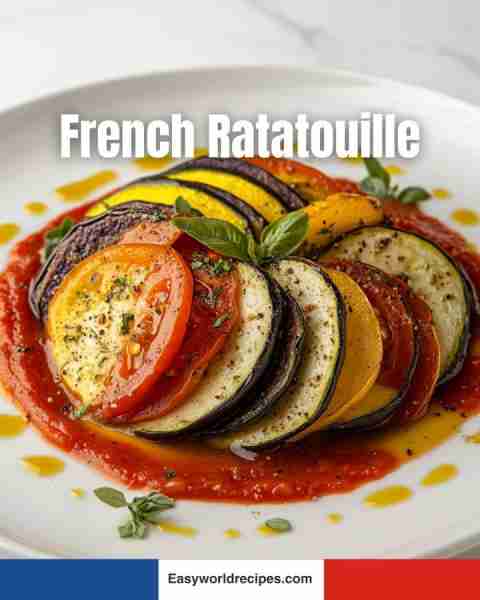 🍅 Ratatouille 🇫🇷🌿 Baked veggies in tomato sauce—this beautiful Provençal dish is full of flavor an...