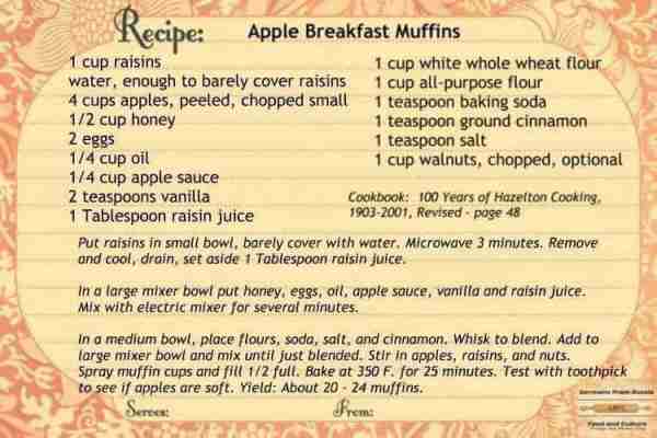 Apple Breakfast Muffins #apple #breakfast #muffins #brunch