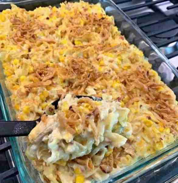 Ultimate Chicken Casserole! Don't Lose This Ingredients - 2 cups of cooked egg noodles - 2 cups of c...