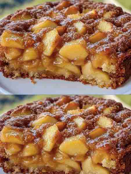 My mom used to make this Swedish Apple Cake for family gatherings, and it was always the first desse...