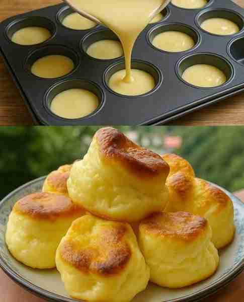 Nun's Puffs 🍯🧁 Ingredients: - 1 stick butter (½ cup) 🧈 - 1 cup milk 🥛 - ¾ cup all-purpose flour...