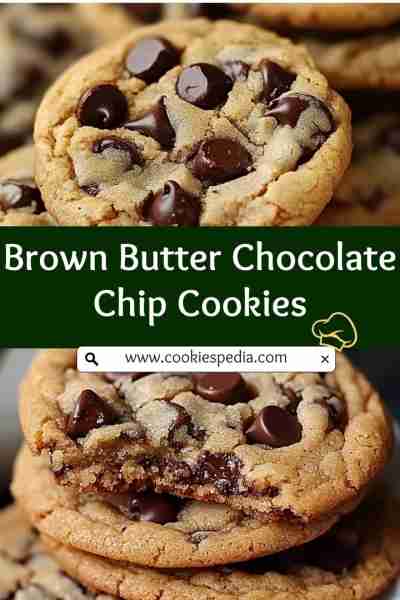 Brown Butter Chocolate Chip Cookies 🍪✨ Ingredients 1 cup unsalted butter (2 sticks) 1 cup brown su...