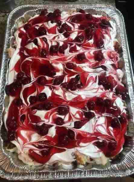 Heaven on Earth Cake 🍒🍰 Ingredients 🛒 1 package angel food cake (or 1 prepared angel food cake)...