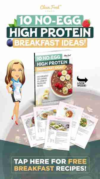 Here are 10 No-Egg High Protein Breakfast Ideas (not found on our website!) to make your week ahead...