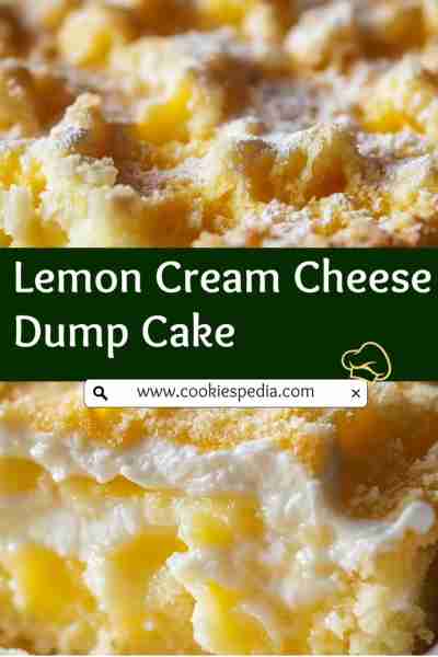 Lemon Cream Cheese Dump Cake Ingredients: 1 box lemon cake mix 1 can (20 oz) lemon pie filling 8 oz...